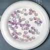 Ding Yi K10 Cuentas de Ábaco de Gradiente de Cuentas Rotas Cuentas Planas Luna Fría Cuentas Acrílicas Galvanizadas Pulsera DIY Accesorios de Cuentas