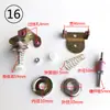 Máquina de correas rueda guía de urdimbre y bobinado anillo de tensión tensor resorte guía de hilo guía de hilo pinza de hilo hilo anti-salto