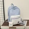Mochila Estilo Coreano Ins Doce para Alunos do Ensino Fundamental para Meninas Alta Aparência Mochila Casual de Viagem para Meninas Grande Capacidade Mochila Leve