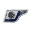 Ensamblaje de intermitente Haibao luz de coche con toldo totalmente cerrado faro de vehículo de cuatro ruedas faro delantero triciclo eléctrico