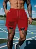 Pantalones de Cinco Puntos 2025 Estilo Europeo y Americano para Hombre Doble Capa Degradado Pantalones de Playa Shorts Casuales Moda Tendencia Corte Holgado