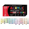 Marcadores de Acrílico Líquido Directo Transfronterizos, 408 Colores, Marcadores de Punta Suave para Pintura DIY y Graffiti Artístico