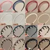 2026 Nuevo Modelo Diadema Antideslizante Dentada Malla de Gasa Ola Diadema para Mujer Clip para el Cabello de Corona Alta Accesorio para el Cabello