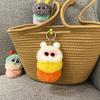 Nuevo Lindo Llavero de Oruga de Dibujos Animados Muñeco de Peluche Colgante para Bolsa Llavero Creativo para Coche Pequeño Regalo