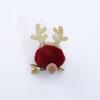 Compañero de Flor Sombra Pinza para el Cabello de Reno Accesorios para el Cabello Adorno para la Cabeza de Navidad Vestido de Fiesta Campana Reno Árbol de Navidad Vestido de Fiesta Floral