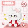 Compatible con Muñecas Le Cartoon, Kuromi, Cinnamoroll y Conejo My Melody Bloques de Construcción, Juguetes Educativos de Ensamblaje para Niños, Regalos de Caja Sorpresa