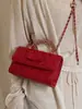 Bolso de Mano Cuadrado Pequeño Acolchado de Moda de Verano 2026 Yuezhi, Bolso de Hombro y Cruzado Versátil y Elegante