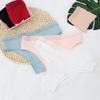 Ropa interior de algodón para mujer transfronteriza 40 hilos tipo T para hoyos talla grande sexy color liso Braguitas tipo T para niña
