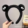 Otoño e Invierno Nuevo Diadema de Felpa de Oso Fresa para Lavar la Cara, Diadema de Presión para el Cabello, Linda Diadema, Accesorios para el Cabello de Oso Peludo para Mujer