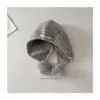 Gorros de Punto de Otoño e Invierno Coreanos para Niños y Niñas, Conjuntos de Moda, Elegantes Gorros Baotou con Protección para las Orejas