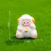Terrario de musgo, granja temática en miniatura creativa, adorables ovejitas, decoraciones de paisajismo DIY, adornos de escritorio en miniatura
