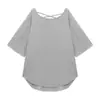 Camiseta Sexy de Manga Corta sin Espalda con Incensario para Mujer Verano 2024 Nuevo Estilo Estilo Perezoso Casual Holgada Ajustada de Moda Top
