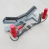 Dispositivo de Corrección de Banda Totalmente Automático Dispositivo de Corrección Hidráulico Bidireccional Ajustable Soporte de Rodillo Desviador de Banda Transportadora