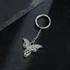 Nuevo llavero accesorio colgante estilo nudo celta de comercio exterior con patrón de mariposa, accesorio que no se decolora para bolsos y regalos