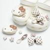 Hebilla Creativa de Zapato de Dibujos Animados Navideños Adecuada para Zuecos Flor de Zapato Reno Muñeco de Nieve DIY Accesorios Desmontables Hebilla Decorativa