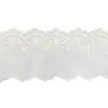 217361 Malla Bordada con Encaje Tela de Tencel Ropa para Mujer y Niño Decoración de Falda Accesorios para Prendas