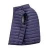 Chaleco de Algodón Ligero Casual de Moda para Hombre 2025, Chaqueta Fina de Capa Interior, Talla Grande para Ropa Exterior, Transfronterizo