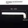 Diâmetro interno: 10MM mangueira, 4 * 15CM válvula solenoide resistente a alta temperatura conectando tubulação de água dispensador de tubulação tubo de silicone de 7 palavras dobrando tubo de silicone