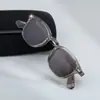 2026 Gafas de Sol Cuadradas de Moda Europeas y Americanas Personalidad Masculina Inserto Simple de Propionato Gafas de Sol con Protección Solar para Hombre Transfronterizo