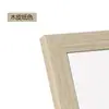 Moldura fotográfica em L de madeira com moldura de montagem para pintura nacional Material de moldura para álbum de fotos eletrônico Moldura de espelho