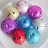4cm cm Sino fosco Estrela de cinco pontas de Natal pintura sino grande Chaveiro Pingente de bolsa Acessórios Atacado