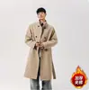 Jaqueta corta-vento Nasa Retro de comprimento médio masculina Outono e Inverno 2026 Novo Estilo Acolchoada Espessa à Prova de Vento Quente