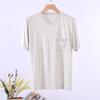 Pijama de Verano para Hombre, Mono, Camiseta de Manga Corta de Modal para Hombre, Ropa de Casa