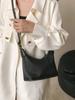 Bolso Plisado Portátil Nicho para Mujer 2025 Verano Nueva Llegada Moderno Retro Bolso de Axila Combinable Bolso de Hombro Cruzado Ins