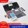Fornecedor do Fabricante Painel de Toque para PC Filme PET Botão Saliente Adesivo de Superfície Sinal Painel de Controle de Acrílico