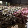 Nova Bolsa de Palha Listrada de Ombro Único, Bolsa Artesanal Tecida à Mão, Bolsa Feminina Casual, Bolsa de Praia de Corda de Papel Tecido de Papel