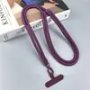 Lanyard Cruzado para Teléfono Móvil de 7 mm Largo de Alta Gama Ajustable Unisex Simple para Viajes al Aire Libre Anti-Pérdida con Correa para el Cuello