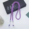 Lanyard para Teléfono Móvil Huayang Cuerda Trenzada Correa para Bolso Cruzado Portabotellas Colgante para Llavero Accesorios Coloridos