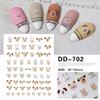 Redanco novo 3D explosões cartoon cachorrinho bonito padrão nail art adesivos de volta cola adesivos de unhas jóias atacado