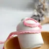 Borde Elástico Plisado Colorido con Volantes Flocados Decoración de Dobladillo para Vestido de Muñeca Mini Borde con Banda Elástica