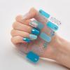 Fabricante de Pegatinas para Uñas Plataforma Transfronteriza Suministro de Alta Calidad Artesanía Láser 3D Estampado en Caliente Película para Esmalte de Uñas Pegatina para Uñas