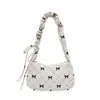 Bolso de Axila de Alta Calidad para Mujer con Lazo, Nuevo Bolso Cuadrado Pequeño de Moda Coreana Primavera 2026, Bolso de Hombro Simple Casual