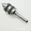 Tornillo de banco Hao Moshi MTA2 F108 de titanio, dedal de aleación rotatoria media con cola plana y ranura moleteada, personalización al por mayor