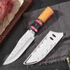 Cuchillo deshuesador de piedra Yulong, cuchillo para barbacoa al aire libre, cuchillo de autodefensa para camping, cuchillo de mano súper afilado, cuchillo multiusos para fruta