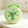 Bolsa de Agujero de Silicona con Dibujo Animado Spot, Mini Billetera para Monedas, Bolsa DIY para Cosméticos, Bolsa para Auriculares, Colgante para Llavero, Regalo