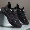 Zapatos Deportivos para Hombre de Suela Blanda, Estilo Nuevo, Transpirables, Cómodos, Versátiles, Modernos Zapatos Ligeros de Malla para Correr para Hombre, Transfronterizos