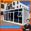 Casa Modular Pré-fabricada Personalizada Container Escritório Móvel Casa Pré-fabricada Container Loja de Varejo Casa de Atividades