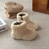 Botas de Piel para Niñas 2026 Invierno Nuevas Botas de Nieve Cálidas para Niños Botas de Algodón para Bebé Lindas Botas Cortas con Forro Polar para Niñas