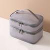 Bolsa Cosmética Visual de Malha Ventilada Grande Multifuncional Digital para Batom Caneta de Sobrancelha Bolsa de Armazenamento de Viagem LOGO Imprimível