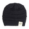 Gorro de bebé otoño e invierno Europa y Estados Unidos nuevo gorro de punto de lana para niños recién nacidos gorra con etiqueta MOK 16 colores