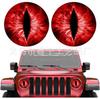 Calcomanía para faros delanteros de Beast's Eye (2024), nueva pegatina estéreo 3D para Jeep