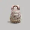 Mochilas Coloridas Contrastantes para Meninos e Meninas 2026 Novas Mochilas de Desenho Animado Mochilas de Exterior Ultraleves Versáteis para Crianças