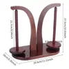 Soporte Giratorio de Madera para Ovillos de Hilo Disponible en Stock para Escritorio en Casa, Soporte Magnético Hecho a Mano para Ovillos de Hilo de Tejer, Ovillo de Hilo de Madera con Característica Giratoria