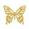 Mariposa con Purpurina Año Nuevo Corte de Fábrica Edificio Polvo Rojo Fino Accesorios para el Cabello de Niños Material Joyería para la Cabeza de Mariposa