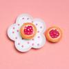 Postre Comida Linda Juego Tarta de Huevo de Fruta Tarta de Huevo Crema Gel Accesorios diy Casa de Muñecas Pasador para el Cabello Accesorios diy