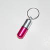Frasco Sellado de Aleación de Aluminio para Exteriores Impermeable Llavero de Almacén Botella Colgante Botella Pequeña de Medicina de Emergencia EDC Frasco Pequeño de Medicina de Dos Colores